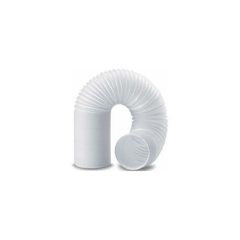 Tuyau d'évacuation pour climatiseur mobile 150mm – Tube flexible en PP résistant à la chaleur – Longueur 2m – Compatible avec la plupart des climatiseurs (1/5)