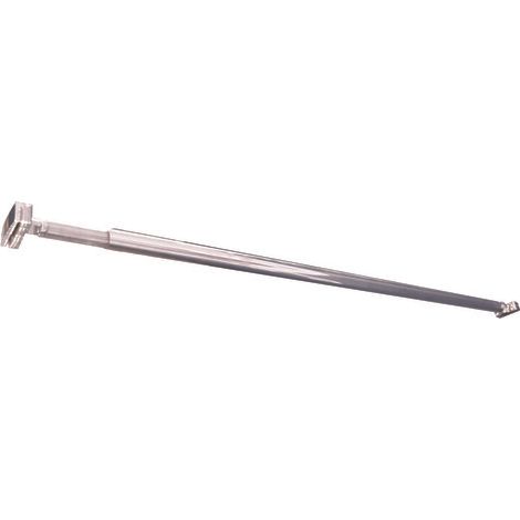 ONDEE ZEN - Barre murale extensible de 69 à 120cm - Fixation de parois de douche 8mm - Inox (1/5)
