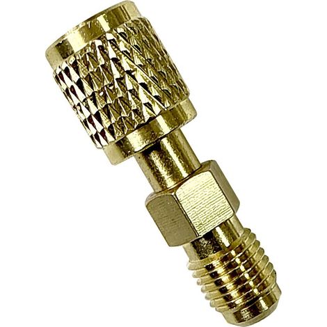 Raccord de Récipient de Frigorigène - Adaptateur de Système de Réfrigérant pour Climatisation Connecteur 6 mm à Filetage Inversé pour Systèmes Split de Climatisation