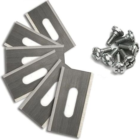 Lot de 30 lames de gazon pour Husqvarna avec double lame aiguise en acier inoxydable 36.518.50.65mm,,TRIMEC