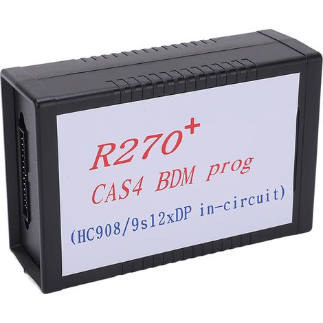 Outil de programmation de clés automobiles portable BDM Programmer Professional ABS R270 pour modules ECU EIS CAS, SRS (prise US 100-240 V).