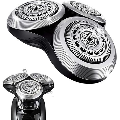 Tête de lame RQ12, compatible avec les rasoirs électriques Philips S9000, S9111, RQ10, RQ1250, SH90 (1/5)