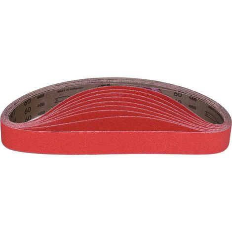Bande abrasive XK870T L.457mm B.13mm K.60 f.STA/Titan/NE Keramik (Par 100)