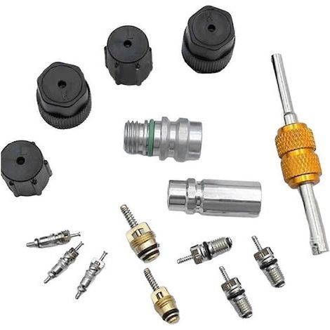 Kit d'assortiment de valves de climatisation automobile R134A (1/5)