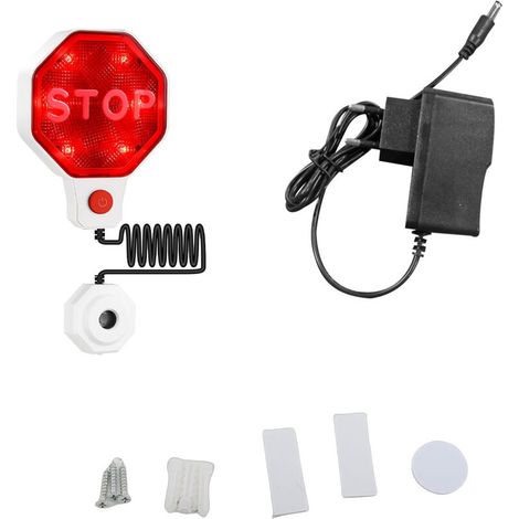 Ultrasonic Parking Sensor - Parking Aid - Precise Distance Measurement - LED Warning Signal - Audible Display - Automatic Distance Adjustment - Wall Mounting (1/4)