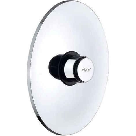 Flussometro WC temporizzato in ottone attacco 3/4" cromato - Idral Modern 08066-34 (1/5)