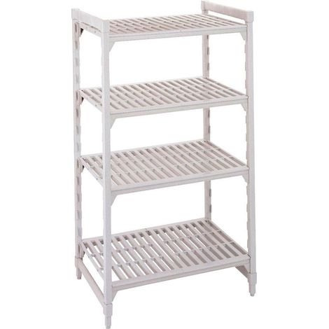 Étagère 4ét. à claire voie - 60 x 118 x 179cm - Cambro