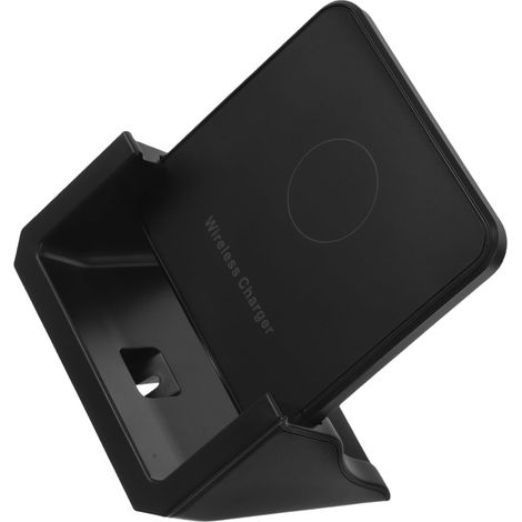 Chargeur Induction Rapide avec Support Ajustable pour Mobiles, Compatible Charge Horizontale et Verticale, Usage Bureau et Domicile (1/5)