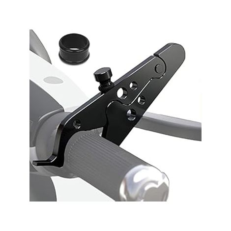 Regolatore di Velocità Universale per Moto, Pinza Acceleratore con Anello in Silicone e Blocco Maniglia (1/4)