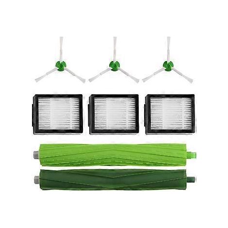 Nettoyage sans effort : Améliorez votre Roomba avec des brosses latérales et des filtres de haute qualité (1/5)