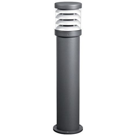 Aric – Borne d'extérieur IP65 IK07 graphite E27 70W max – Hauteur 70 cm – Pour éclairage extérieur – 3128