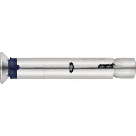 Cheville anti-rotation pour charges moyennes Tête fraisée inoxydable A2 - Homologué ATE Option 7 M8 x 60 Ø10 - Boite de 100