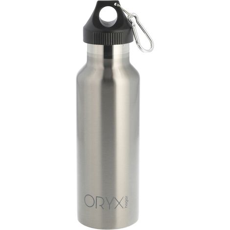 ORYX Botella Termica/Termo Acero Inoxidable Antigotas 500 ml. Cierre 100% Hermetico, Con mosqueton. (1/5)