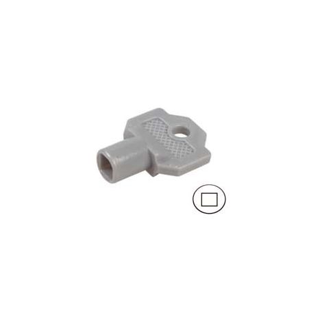 CHIAVI PER SERRATURE CON QUADRELLO 21A- misuara foro mm.7x7 - 10 pezzi IBFM