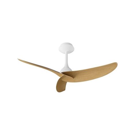 Mantra Ventilador  de techo sin luz, con 3 palas madera y blanco IPANEMA, 32W, Ø106cm, mando a distancia (1/3)