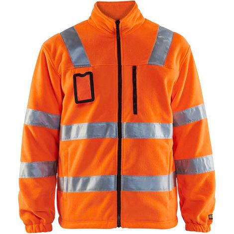 Veste de travail polaire haute visibilité 4853 - Orange fluo XXXL (1/4)