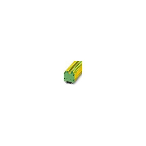 Conector de riel protector 16 mm² verde-amarillo UT 16-PE/S 3215915 (1/2)