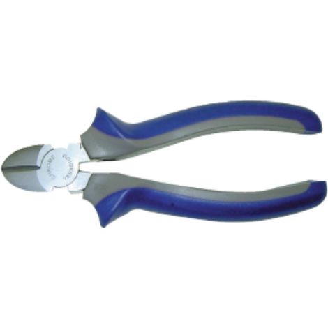 ORECA - TRONCHESI A TAGLIENTE LATERALE -160MM - MANICO IN GUAINA BLU/GRIGIO