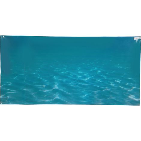 Selbstklebende 3D-Aquariendekoration aus PVC, Meeresmotiv für den Aquarienhintergrund, 61 x 41 cm
