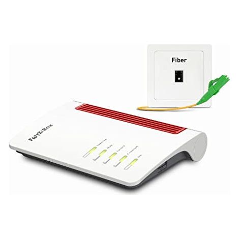 Box FRITZ 5530 Fiber AON routeur sans fil Gigabit Ethernet Bi-bande (2,4 GHz / 5 GHz) Blanc