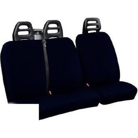 Housses De Siège De Camionnette 3 Places Housses Universelles Ceinture Haute (1/2)