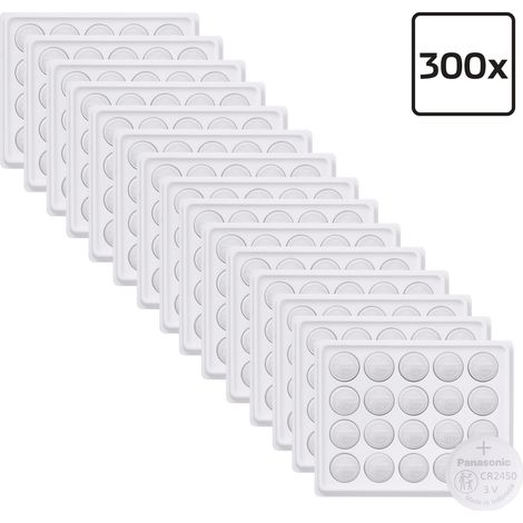 Panasonic Pile bouton CR 2450 3 V 300 pc(s) 620 mAh lithium CR2450 (1/4)