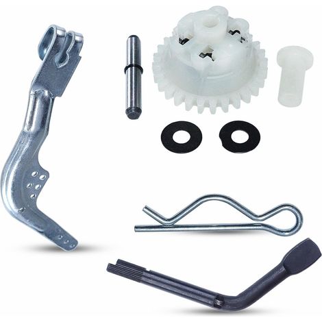 Kit de contrôle de vitesse d'assemblage de l'engrenage d'arbre du gouverneur pour Honda GX140 GX160 GX200 Chinois 168F moteur à essence petit de 5,5/6,5 CV pour générateur (1/5)