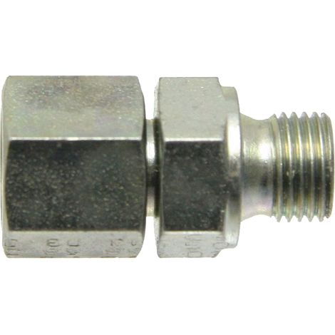 Connettore idraulico diritto GA M18x1.5 41mm 400bar (1/2)