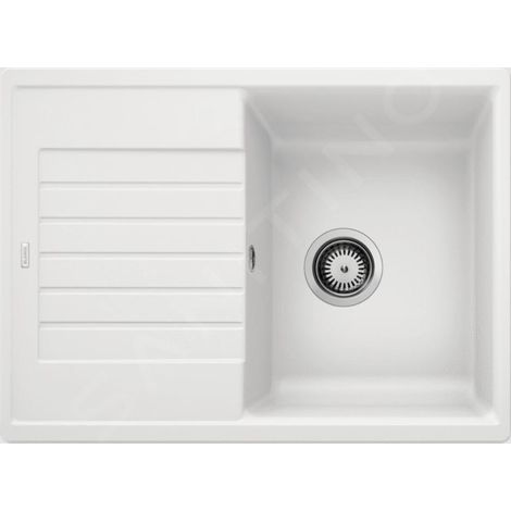 Blanco – Évier en Silgranit 1 bac 68x50 cm – Compact, blanc – Pour montage sur plan – SKU 524725 (1/2)