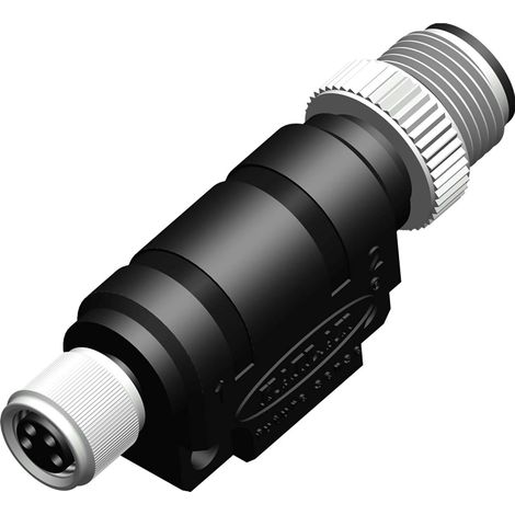 Adaptateur pour connecteur cylindrique Droit RS PRO ( Prix pour 1 )