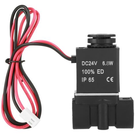 Électrovanne électrique en plastique filetée 2P025-08 DC24V PT 1/4\