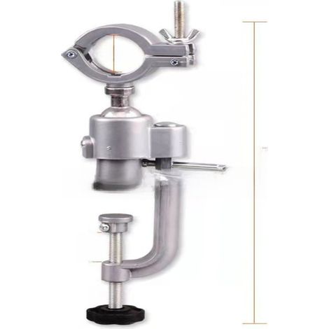 Étau rotatif multifonctionnel en alliage d'aluminium pour perceuse électrique, étau d'établi, mini perceuse à main, meuleuse électrique, support universel pour meuleuse d'angle (support pour meuleuse (1/5)