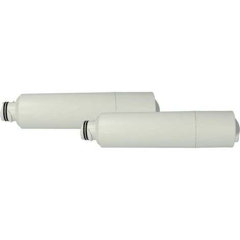 vhbw 2x Wasserfilter Filterkartusche Filter kompatibel mit Samsung RFG293HAWP, RF4289HARS, RF56J9041SR, RF56J9041SR/EG, RFG293, RFG293HABP Kühlschrank
