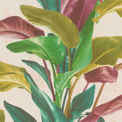 BRICOFLOR Papier peint Multicolore - Papier peint Fleuri - 10,05 x 0,53 m (1/5)