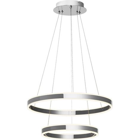 Lucande LED 'Lyani' in Argento da Metallo