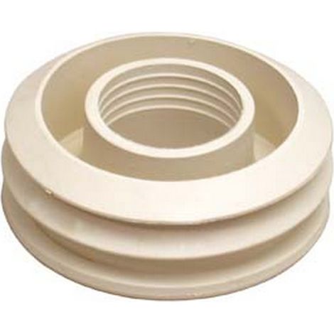 50PZ MORSETTO WC IN GOMMA BIANCA - ø mm.60 esterno - ø mm.30 interno