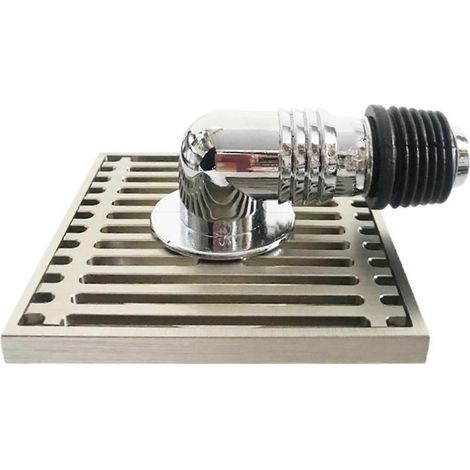 Joint de siphon de sol désodorisant pour lave-linge, anti-débordement, petit coude (1/5)