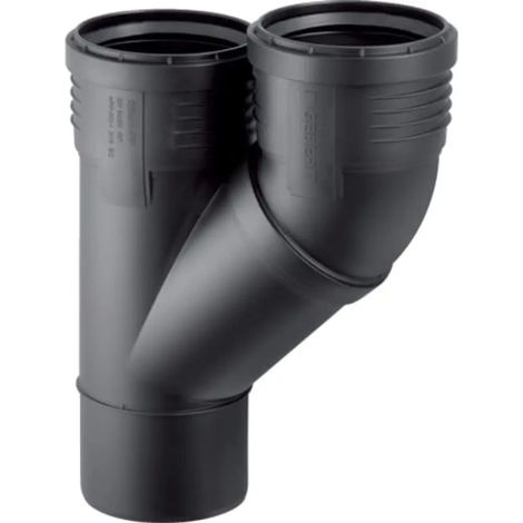 Geberit Silent-PP Derivazione parallela 45°, DN 100 / 100, 390.557.14.1