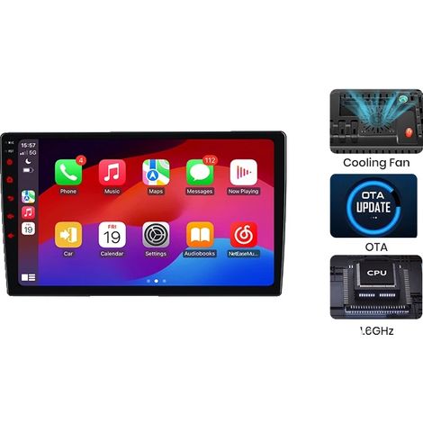 Autoradio, sortie audio de haute qualité, compatible avec BMW série 3 E46 318 320 325 1998-2006, PX2 (6 Go 128 Go)9" (1/2)