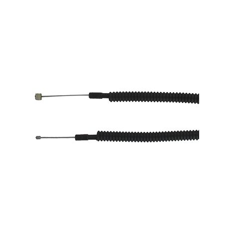 Anpassbares Beschleunigungskabel für Shindaiwa Rasentrimmer Modell: B450. Originalersatzteilnummer: 72550-14531 Kabelänge: 660 mm