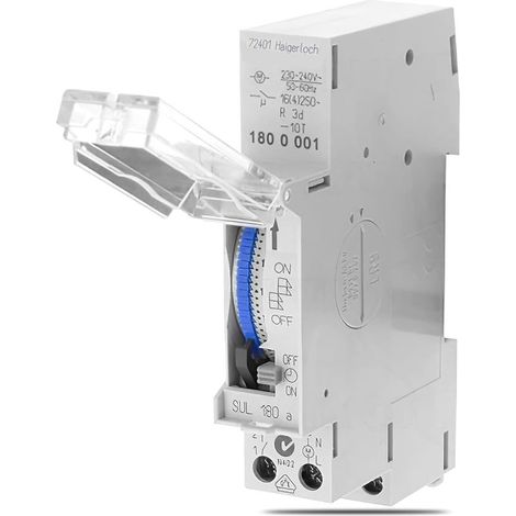 Minuterie mécanique SUL180A SYN160A interrupteur de contrôle de temps réglable avec cadran rotatif pour appareils électroménagers et industriels (1/5)