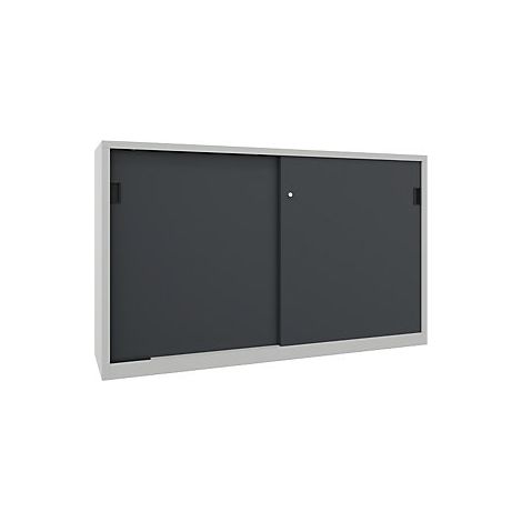 kaiserkraft Armadio con ante scorrevoli altezza 1200 mm (1/2)