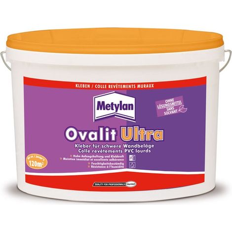 Colle revêtements PVC lourds Ovalit Ultra Conditionnement: 18KG