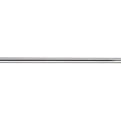 Tube de colonne montante 1100 mm VA2203 en acier chromé, dimensions 15 x 1 mm
