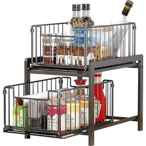 Rangements sous Evier Organisateur Coulissant (1/5)