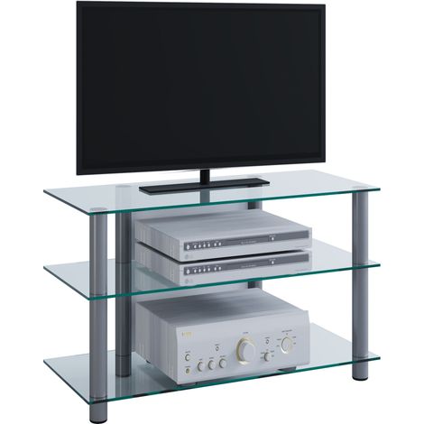 Muebles de TV Fernseh Rack Alu Glass Sindas 45x59x48 - VCM (1/2)