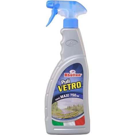 RHUTTEN - PULIVETRO DETERGENTE LAVA VETRI ANTIPIOGGIA PER PULIZIA PARABREZZA AUTO 750 ML. 180382 (1/5)