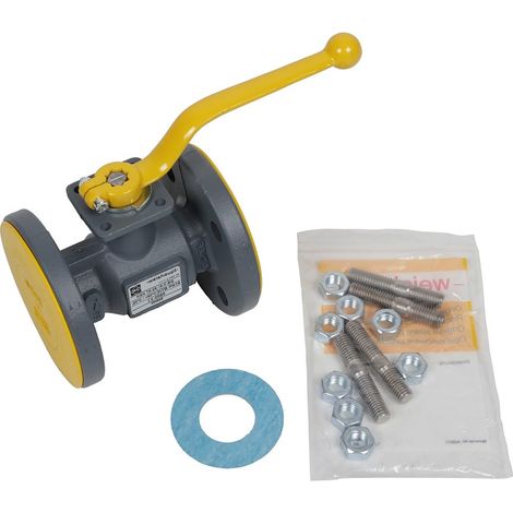 Kugelhahn Set DN 25 PN 16 für Klär- und Biogas geeignet - 15132726552 von Weishaupt