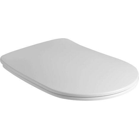 Sapho Kerasan Nolita - Copriwater Slim, duroplast, Soft Close, bianco 539101