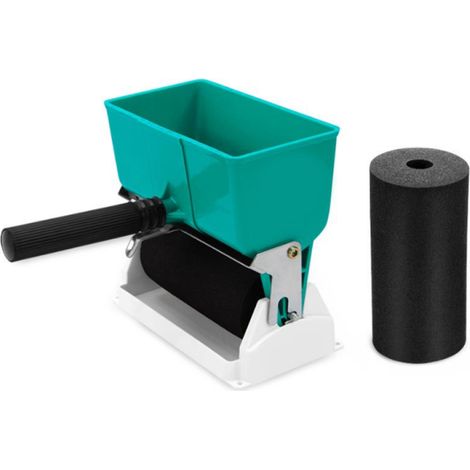 Colleuse manuelle à rouleau grande capacité 180 ml/320 ml, portable, pour le travail du bois et le panneau, avec frein en métal (1/5)